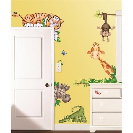 BORDERS UNLIMITED Borders Unlimited 10009 In the Jungle Super Jumbo Applique 10009